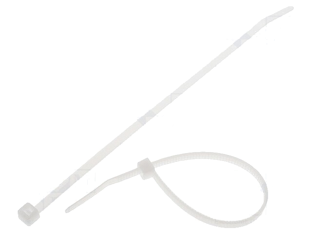Kabelbinder; L: 150mm; W: 3,5mm; polyamide; 135N; natuurlijk; T Kabelbinder; L: 150mm; W: 3,5mm; polyamide; 135N; natuurlijk; T